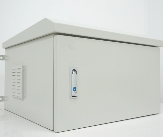 IP65/55 Outdoor Telecom Cabinet Waterproof 19'' Rack Outdoor Communication Equipment Enclosure with Cooling System