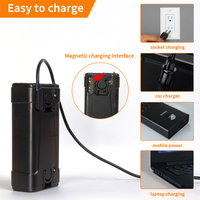 Douche de camping portable, pompe de douche électrique rechargeable pour la randonnée, la plage, le lavage de voiture et de chien
