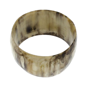 100% brazalete de cuerno de búfalo Natural, pulseras hechas a mano, joyería de Color Natural para mujer, aniversario, boda, moda de moda - Product Image 1