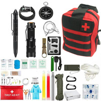 Outils multifonctionnels pour camping en plein air Kit de voyage pour équipement de camping de survie en milieu sauvage