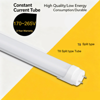 Tube LED T5 T8 170~265V 18W Intégré/Adapté pour l'éclairage commercial des bureaux et entrepôts, 3000K-6500K