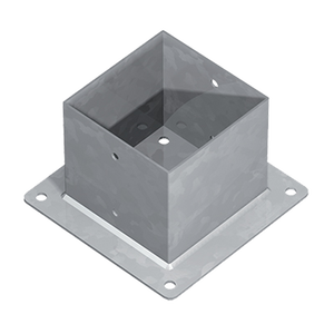 SUPPORT DE PLANCHER POUR POUTRES TG20 mm 91x91x150h - Base 170 mm - Product Image 1