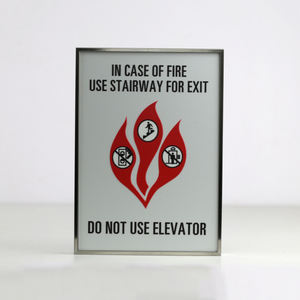 جودة عالية عاكس الألومنيوم تخصيص متعددة الألوان الزفاف علامات تحذير للمباني المحلات التجارية المستشفيات المدارس-المصنع - Product Image 2