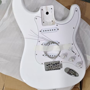 Ensemble de corps de guitare électrique de style <span class=keywords><strong>Strat</strong></span> complet de pick-up SSS combiné en gros d'usine avec cordes - Product Image 5
