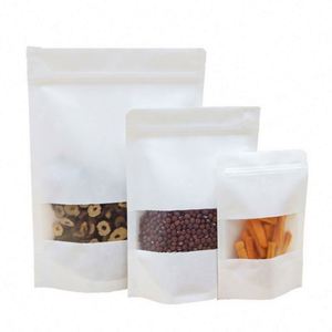 Sac en papier kraft pour aliments, prix d'usine, 20x30cm, pack promotionnel - Product Image 2