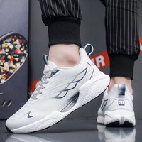 Zapatillas Deportivas para Hombre, Nuevo Estilo, Transpirables, con Cordones, de Malla, Casuales, Antideslizantes, Vulcanizadas, para Todas las Temporadas, Modelo CUSTOM PH