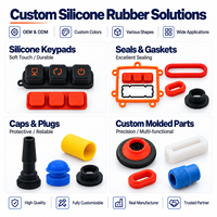 Pièces en caoutchouc silicone sur mesure, fabricant OEM ODM, moulage par injection sous compression pour joints industriels, claviers et composants