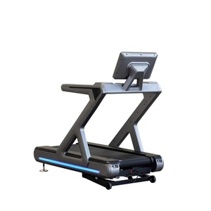 Tapis roulant électrique portatif de forme physique pour le manuel d'écran d'affichage à cristaux liquides d'utilisation de gymnase à la maison pour le moteur sans fil de la musculation <span class=keywords><strong>Cardio</strong></span> 120kg - Product Image 3