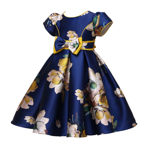 Summer Latest Western <b>Pattern</b> Design Party Wear Kid Children Girl <b>Dress</b> for Kid Girl - Product Image 5