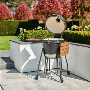 MCD 18 Pulgadas Restaurante Premium BBQ Grill Negro BBQ Trailer <span class=keywords><strong>Kebab</strong></span> BBQ Grill Commerical Park Grill - Product Image 5