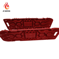 2PCS Planche d'évacuation antidérapante Rescue Anti-Sand Escape Traction Tracks Mats Recovery Ramps Board
