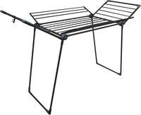 Promotion : Séchoir à linge télescopique sur pied 25M 27M 30M en métal avec pinces à chaussettes