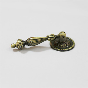 Traditional Zinc Alloy Drawer Handle A2000 Antique Bronze Lever Style Furniture <b>Hardware</b> - Product Image 3