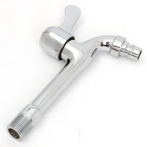 KS Single Handle <b>Deck</b> Mounted Basin Faucet Ceramic Valve Core Chrome Finish Minimalist Style - Product Image 3