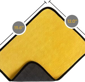 Toalla de Microfibra para Lavado de Autos NOVISON - Paño de Limpieza Rectangular Súper Absorbente y de Secado Rápido - Product Image 5