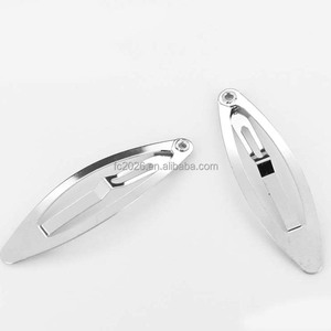 <span class=keywords><strong>Barrettes</strong></span> à <span class=keywords><strong>cheveux</strong></span> sans trou en forme de goutte d'eau, pinces à <span class=keywords><strong>cheveux</strong></span> rondes en acier inoxydable, <span class=keywords><strong>barrettes</strong></span> antidérapantes - Product Image 4