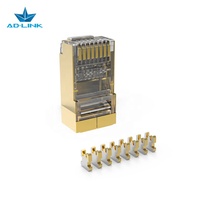 Cat.6-conectores Rj45, sin herramienta, Cat 6, enchufe Modular, conector de Cable Rj 45
