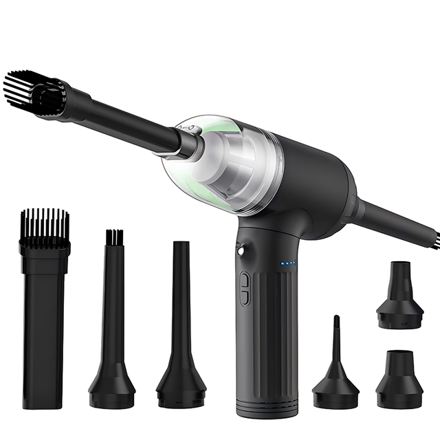 Electric Brushless  Air Duster Removable Battery Super Power Cordless Rechargeable Blower & Vacuum Cleaner 3-Gear Adjustable