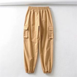 Vendita calda tessuto donna <span class=keywords><strong>pantaloni</strong></span> Cargo Casual su misura <span class=keywords><strong>pantaloni</strong></span> di cotone donna <span class=keywords><strong>con</strong></span> tasche laterali - Product Image 4