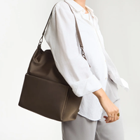 Sac à couches portable en cuir de voyage de luxe pour bébé sac à dos avec matelas à langer pour femmes sac organisateur de couches