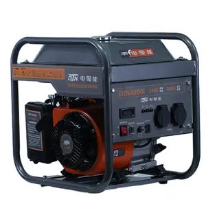 DJN4000i Economy Model 3.2KW Silent Chinese Gasoline Inverter Generator with Recoil Start System Rated Voltage 230V