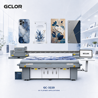 Mesin Printer UV LED Flatbed Format Besar GCLOR GC-3220 3.2x2.05m Ricoh Gen5 Gen6 untuk Pencetakan Akrilik, Kaca, Kayu, Logam, dan PVC