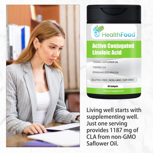 Emballage personnalisé, complément CLA, non OGM, acide linoléique conjugué actif, gélules pour soutenir la récupération musculaire, capsules molles - Product Image 6