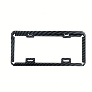 Customized High Quality Plastic Blank Black Car Holder <b>License</b> Plate <b>Frame</b> - Product Image 1