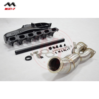 MERTOP RACING — collecteur d'admission de Billet de voitures, pour moteur N55 N55B30 E82 E88 E93 135I 2011 — 2012, monoturbo avec Rail de carburant, jeu de tuyau de descente