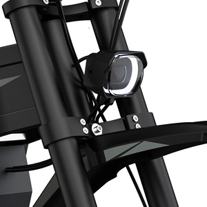 มอเตอร์ไซค์วิบากไฟฟ้า COSWHEEL R6000 รุ่นใหม่ ปี 2026 กำลังสูงสุด 7000 วัตต์ 60 โวลต์ 30 แอมป์ชั่วโมง ล้อ 17 นิ้ว สำหรับขับขี่ออฟโรด ความเร็วสูงสุด 88 กม./ชม. (50 ไมล์/ชม.) ระยะทางวิ่งไกลสุด 100 กม. - Product Image 5