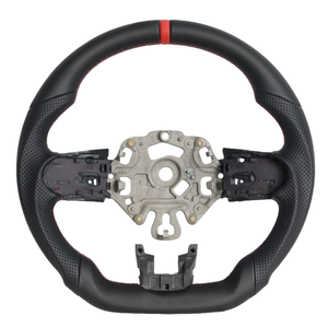Volant chauffant en cuir pleine fleur cousu sur mesure, modification du volant pour BMW <span class=keywords><strong>Mini</strong></span> <span class=keywords><strong>Cooper</strong></span> <span class=keywords><strong>S</strong></span> <span class=keywords><strong>JCW</strong></span> F54 F55 F56 <span class=keywords><strong>2022</strong></span> - Product Image 1