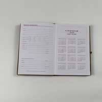 Nueva Agenda Ejecutiva 2027 de Cuero PU, Libreta de Planificación Semanal y Mensual