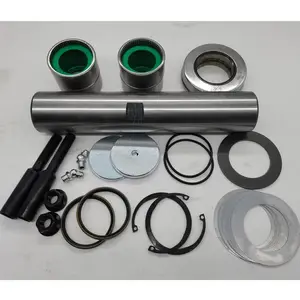 truck 6073300119 king pin kits pins king pin withe plate and bushing with oil seal fit MBA 6073300119 for freightliner
