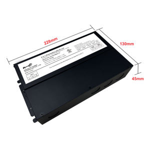 ไดรเวอร์ LED แบบหรี่แสงได้ 192W Triac 5 in 1 กล่องรวมสายไฟกันน้ำ IP67 แหล่งจ่ายไฟ LED แบบ CV 2/ช่องสัญญาณคู่ 110-277VAC-DC 24V/48V - Product Image 6