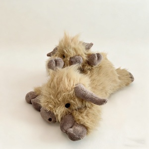 Nouvelle Peluche Cheval des Highlands écossais, Rembourrée en Coton PP, Brodée, Réaliste, Douce et Cuddly, Jouet de Ferme - Product Image 3