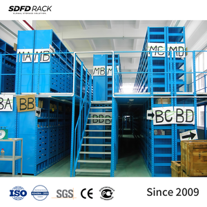 Heavy Duty Mezzanine Rack Customized Steel Mezzanine Floor <strong>Racking</strong> <strong>Storage</strong> Racks Pallet <strong>Racking</strong> System - Product Image 1