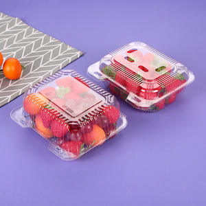 صناديق تعبئة بلاستيكية شفافة لتعبئة الفراولة من التوت الأزرق - Product Image 3