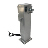 Ventilateur axial de ventilation industrielle marine de 24 pouces, extracteur d'air rectangulaire pour conduit, ventilateur mural de refroidissement