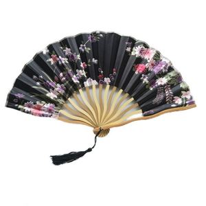 Elegantes Abanicos Plegables de Seda Blanca, Arte Popular, Regalo de Boda Musical, Material de Bambú, Diseño de Amor Pintado y Grabado, Personalizado, Nuevo - Product Image 1