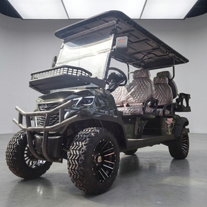 Carrito de Golf de Alta Gama para 6 Personas con Paneles Solares 72V 5kW, Certificado EEC, Aprobado por DOT, Diseño Atmosférico - Product Image 4