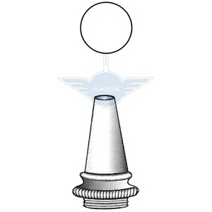 Spéculum Siegle diamètre 8 mm Fig. 3 Spéculums auriculaires médicaux de haute qualité, Otoscope de précision, Instrument d'examen ORL - Product Image 1