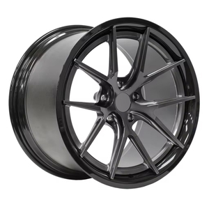 Rines de Aleación de Aluminio 6061-t6 Forjados de 2 Piezas Gold Center de 18, 19 y 20 Pulgadas Personalizados para <span class=keywords><strong>chevelle</strong></span> <span class=keywords><strong>Ss</strong></span>, Porsche 997, bmw M3 G80 - Product Image 5