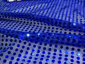 6mm <strong>Sequin</strong> Mesh Fabric For Stage Costume Wear - Product Image 4