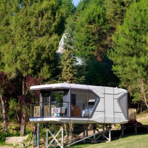 Contenedor de vacaciones de cápsula integrada de gama alta de 5,8/8,5/11,5 metros/<span class=keywords><strong>Villa</strong></span> prefabricada/caravana estática - Product Image 2