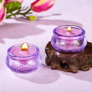 Scented Candle Round Treasure Bowl Ingot Shape Chinese New Year Decor Fresh Air Diffuser Ornament - Product Image 4