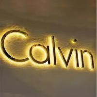 Letrero retroiluminado Led de Metal dorado personalizado Letrero Led 3D Letrero de aluminio Letra de metal 3D Letra de canal Led para tienda Oficina Logotipo de negocios