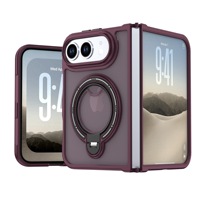 Support rotatif à 360 degrés, coque mate anti-dérapante anti-traces de doigts pour iPhone 18 DUO