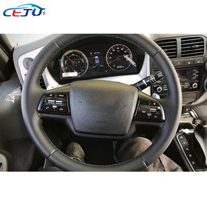 Kit de Accesorios Interiores para Automóvil con Aspecto de Carbono ABS, Cubierta para Volante para KIA Bongo Frontier <span class=keywords><strong>Kaon</strong></span> KC2700 K2500 Karga K3000S K4000G 2020-2025 - Product Image 2