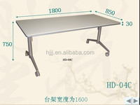 30 ans d'expérience de production HD-04C le bureau de lycée pliable de fabricant de bureau de bureau d'école et table de formation