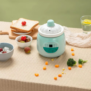 mcdou Produits pour bébés : Mijoteuse électrique multifonction avec revêtement céramique, pour bouillie, soupe, ragoût de nid d'oiseau et cuiseur vapeur - Product Image 3